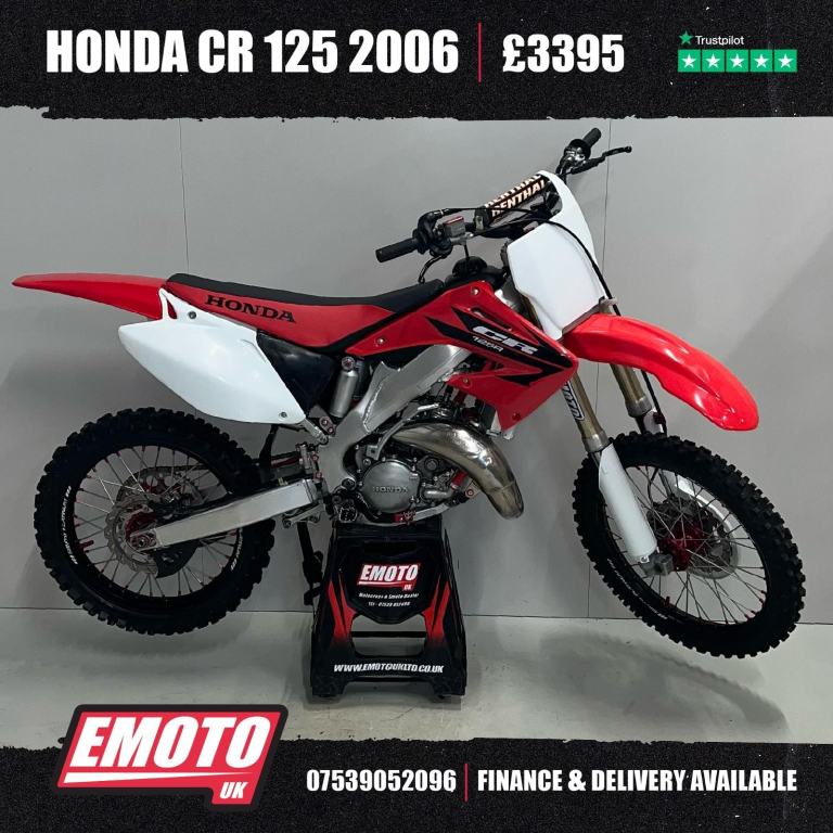 HONDA CR 125 2006 Motocross Bike 125cc @EmotoUK - Finance Available