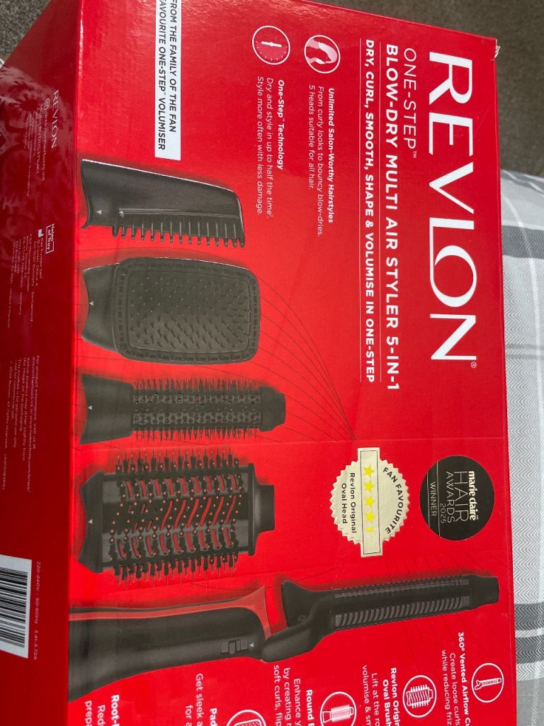 REVLON One-Step Blow-Dry Multi Air Styler 5-in-1 – Brand New