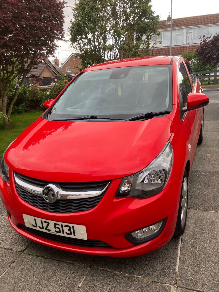 Vauxhall viva SE 1.0 ac red car 