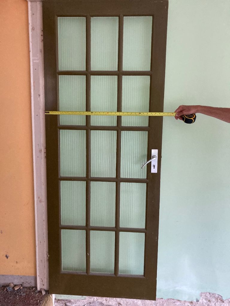 4 Internal Glazed Doors with Frosted Glass Panels. Collection only 