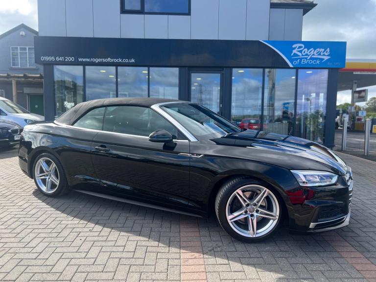 2018 Audi A5 2.0 TFSI S Line 2dr CONVERTIBLE PETROL Manual