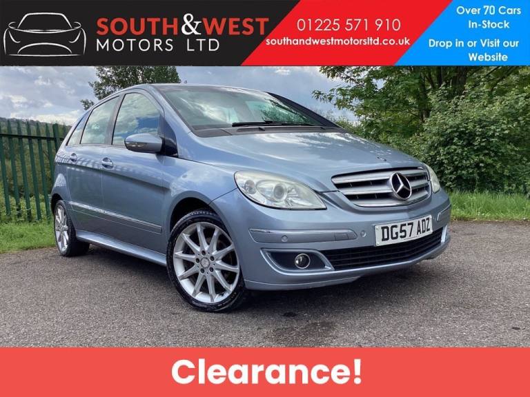 2007 Mercedes-Benz B Class 1.7 B170 SE MPV 5dr Petrol Manual (163 g/km, 116 bhp) MPV Petrol Manual