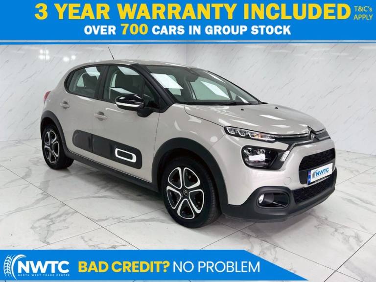 2022 Citroen C3 1.2 PureTech Sense Hatchback 5dr Petrol Manual Euro 6 (s/s) (83 ps) 1 OWNER Hatch...