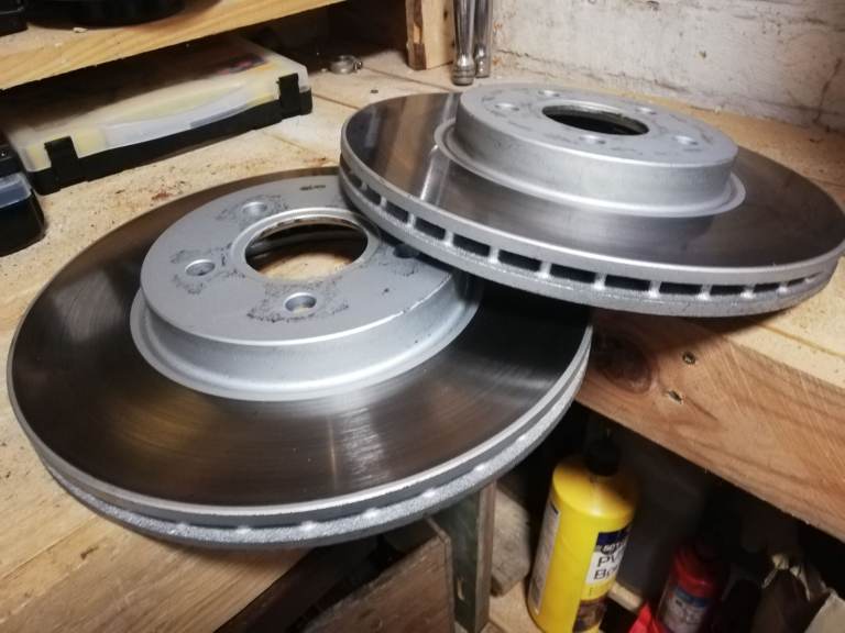 Jaguar x type front disks