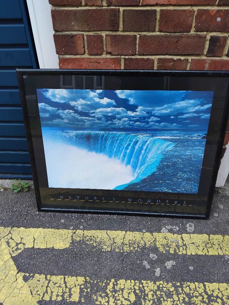 Nature's Wonder sea picture - Black frame