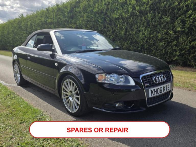 2006 Audi A4 1.8T S Line 2dr Multitronic CONVERTIBLE Petrol Automatic