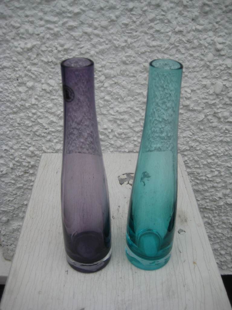 2 IKEA Glass Flower Vases: 2 for £3.00