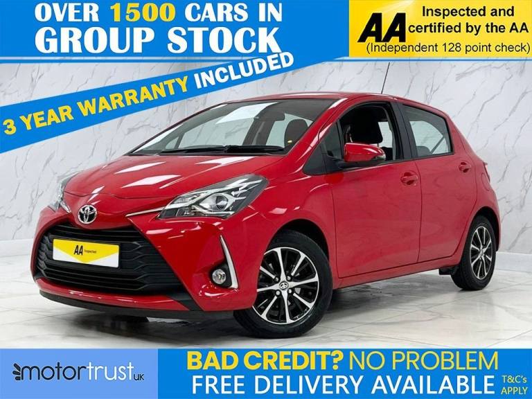 2019 Toyota Yaris 1.0 [72] VVT-i Icon Tech 5dr HATCHBACK PETROL Manual