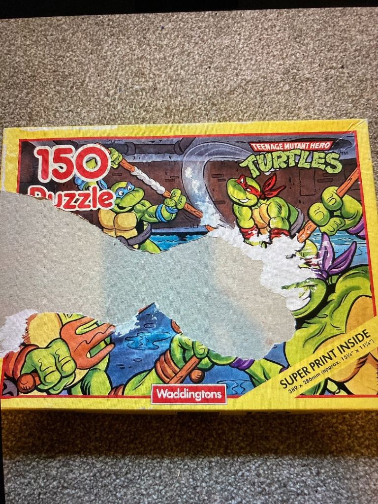 Waddingtons Teenage Mutant Ninja Turtles 150 Piece Puzzle