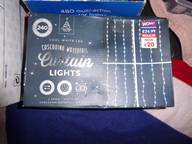 240 Cascade white LED - 2 speed - indoor or outdoor