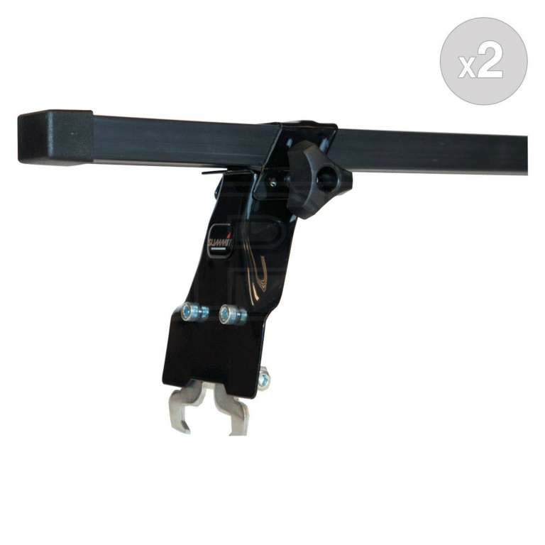 brand new Summit SUM-203 Pair of Roof Bars for Vehicles Without Side Rails