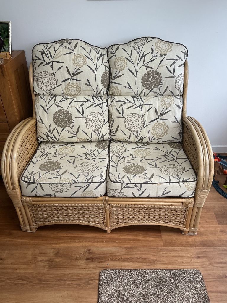 Cane sofa 