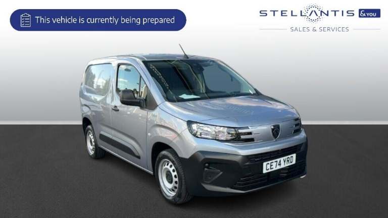 2024 Peugeot Partner 1.5 BlueHDi 1000 Professional Standard Panel Van 5dr Diesel Manual SWB Euro ...