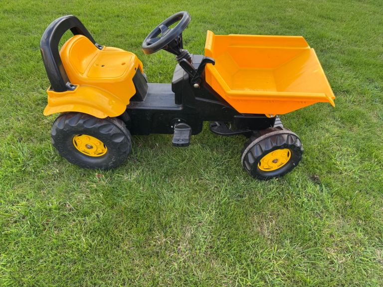 Rolly Toy Ride on Dump truck  - excellent used condition 