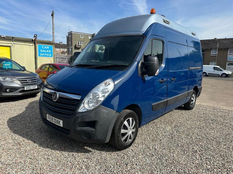 2019 Vauxhall Movano 2.3 CDTi BiTurbo H3 Van 145ps PANEL VAN DIESEL Manual