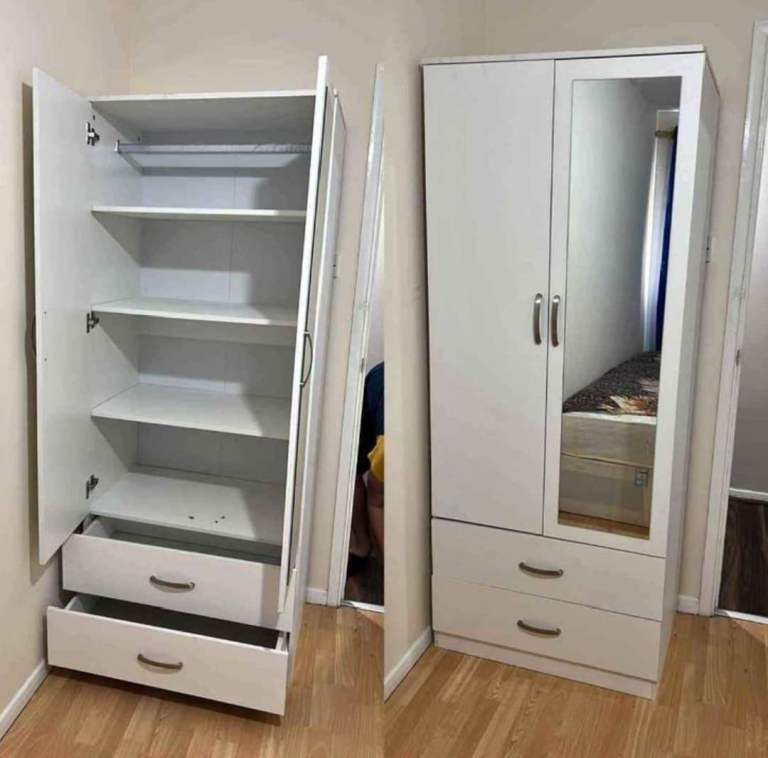 New Wardrobes & Beds available in all sizes with free home delivery 🚚