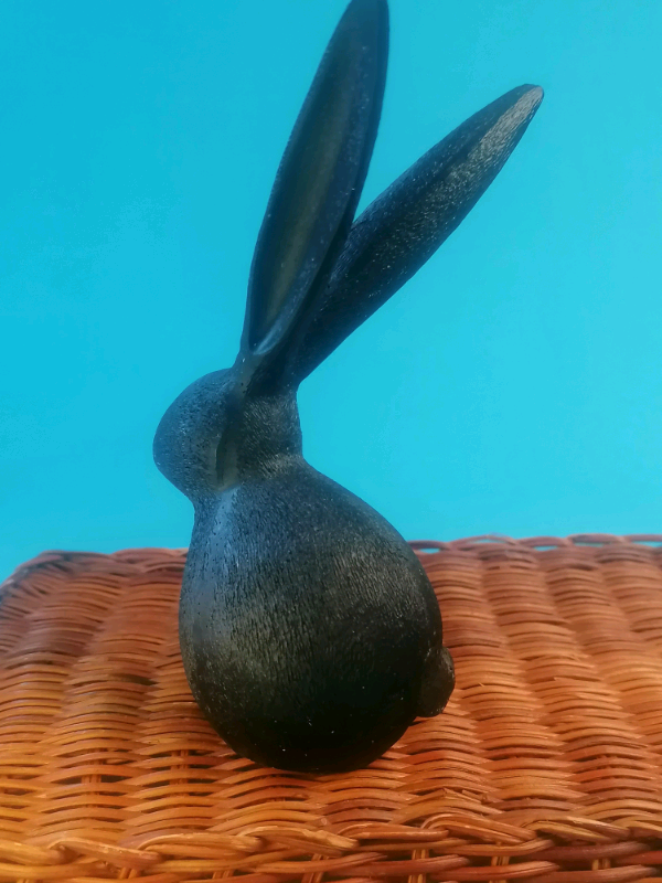 5,5inch plaster rabbit, home decoration. 