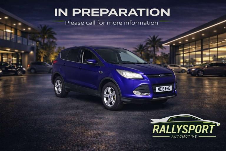 2016 Ford Kuga 2.0 TDCi 150 Zetec 5dr 2WD HATCHBACK DIESEL Manual
