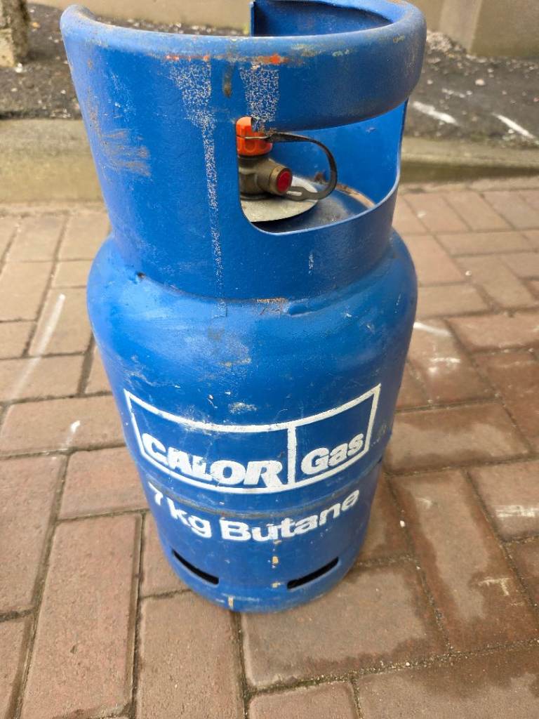 Calor gas bottle 7kg almost full.
