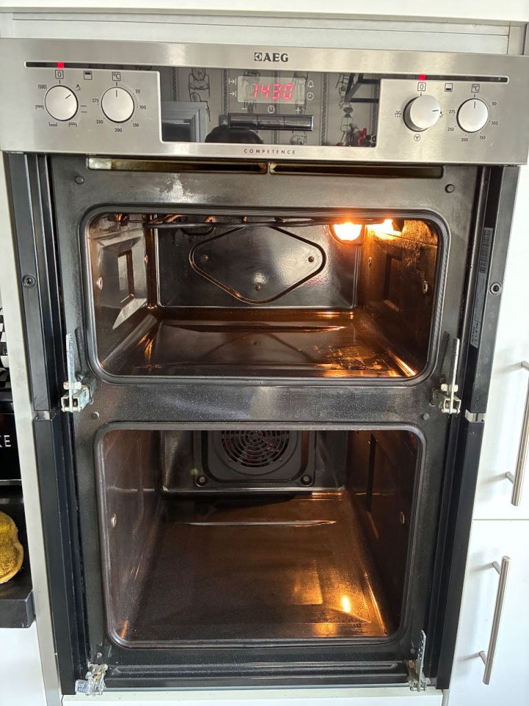 AEG double oven 
