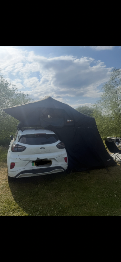 TentBox Lite 2.0 Roof Tent – Black, As Good As New