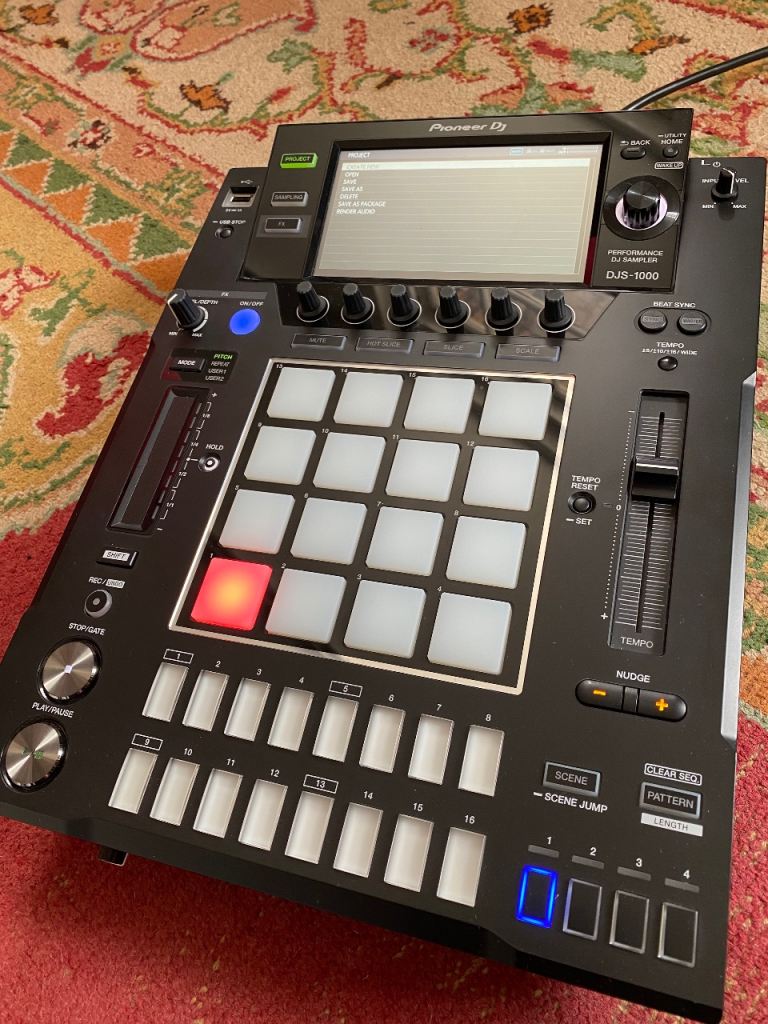 Pioneer DJS-1000 performance sampler *hardly used*!