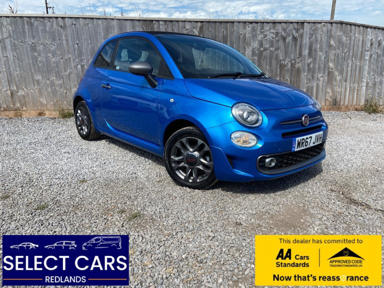 2017 Fiat 500c 1.2 S Convertible 2dr Petrol Manual Euro 6 (s/s) (69 bhp)