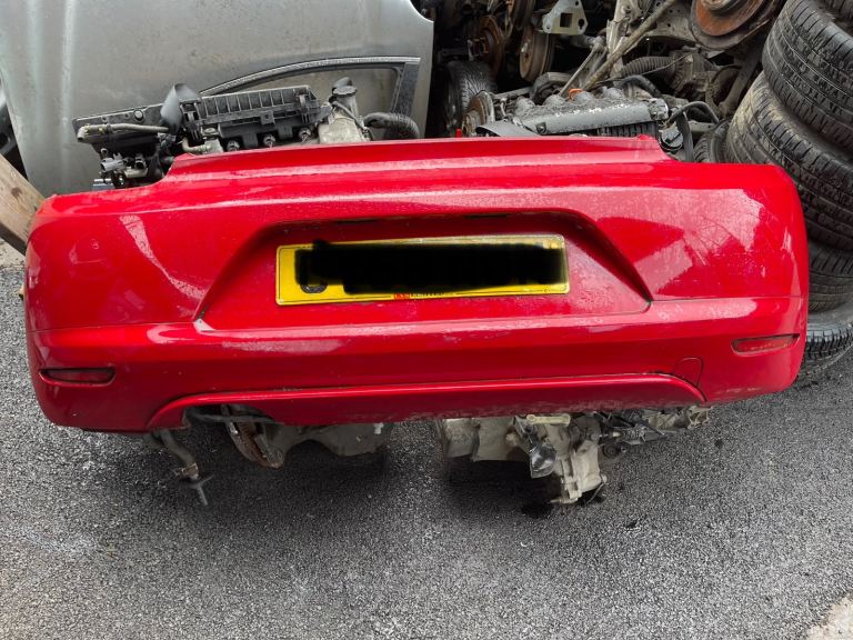 2010 Vw Scirocco Rear Bumper Red colour for