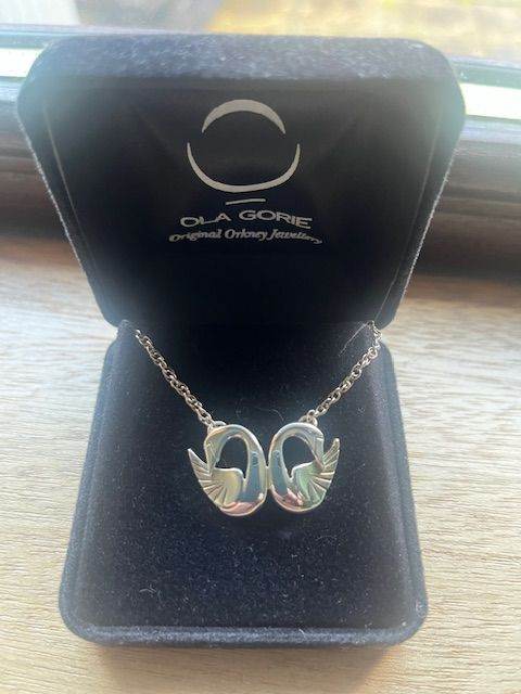 Ola Gorie Silver Necklace