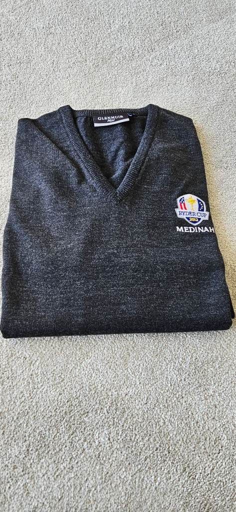 Ryder Cup 2012 Medinah Long Sleeve Jumper, Dark Grey