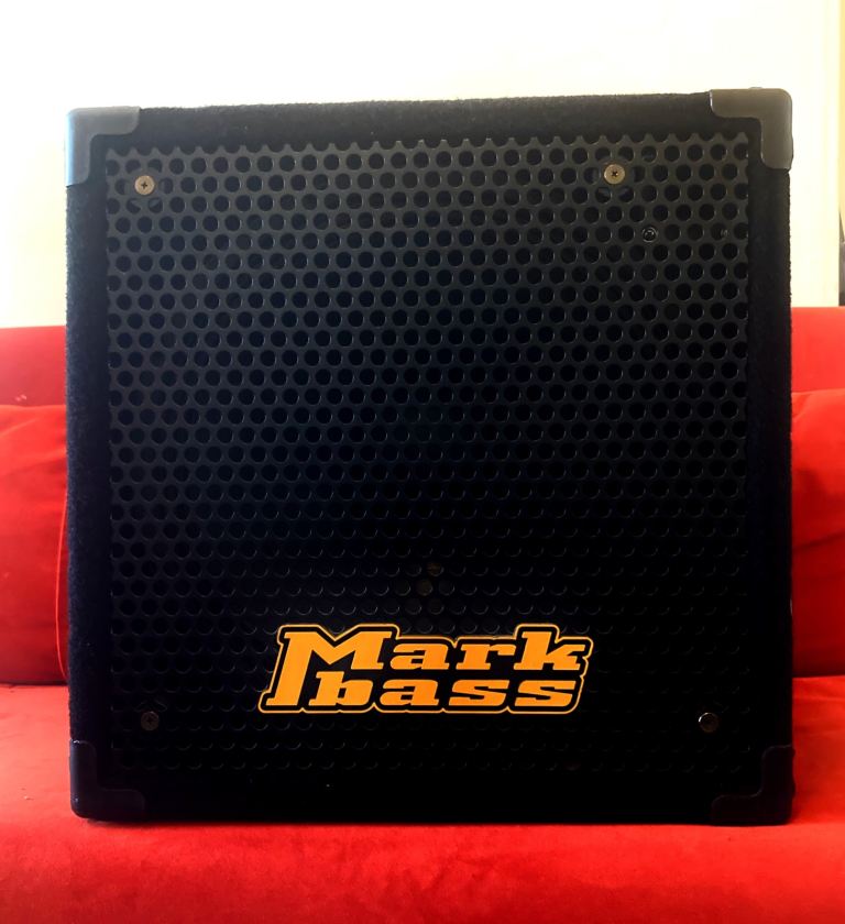 1x15 Mark Bass cabinet - powerful, loud, and in pristine condition!