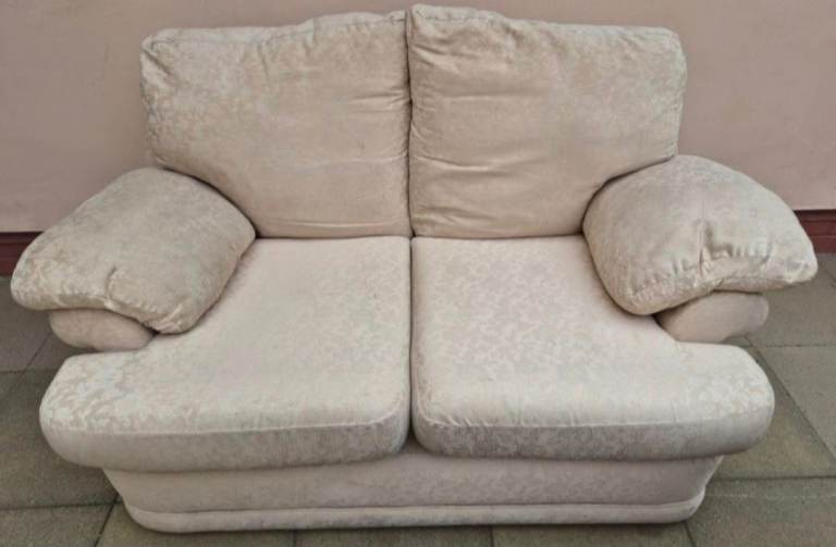 Comfortable Beige Two-Seater Sofa With All Washable Covers – Immaculate 
