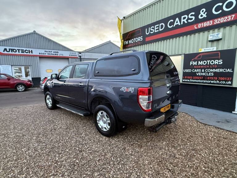 2018 18 FORD RANGER 2.2 TDCI LIMITED 1 PICKUP DOUBLE CAB 4DR DIESEL MANUAL 4WD E