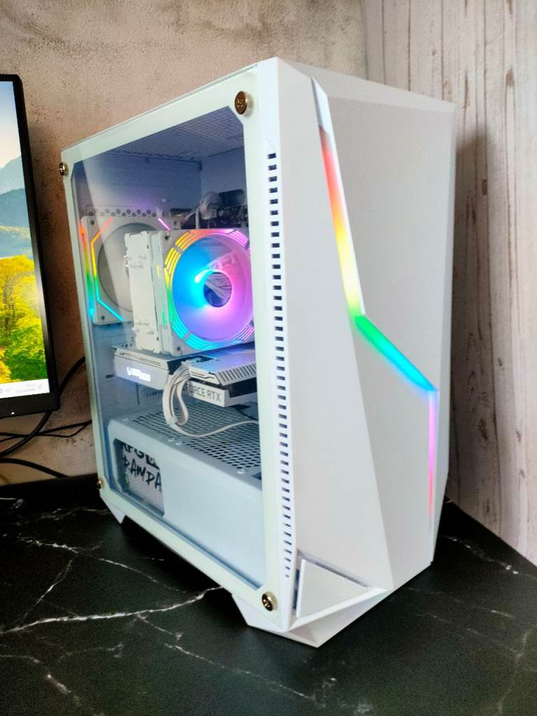 Just Built with Warranty, Gaming PC Ryzen 5 3600XT, 16gb DDR4, RTX 3060 12gb, 1tb NVMe