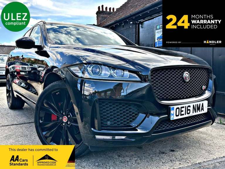 2016 Jaguar F-Pace 3.0d V6 S 5dr Auto AWD ESTATE DIESEL Automatic