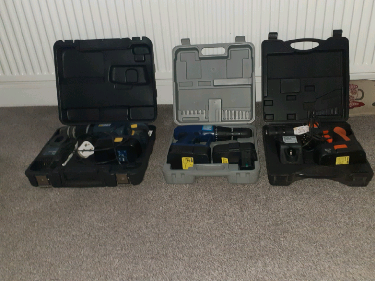 3 cordless drills for sale 