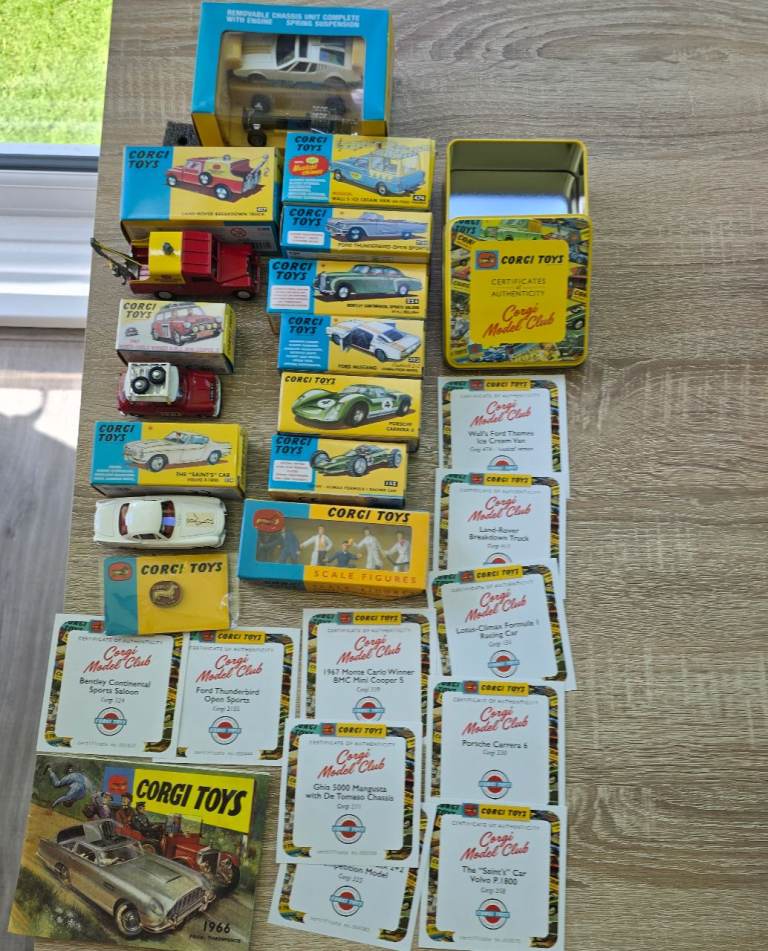 Selection of Corgi cars