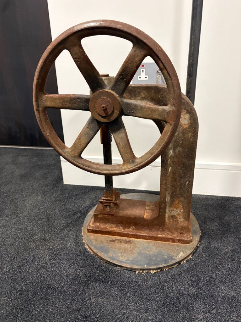 Industrial Style Metal Coat Rack - Fair Condition, £25.00 for Sale