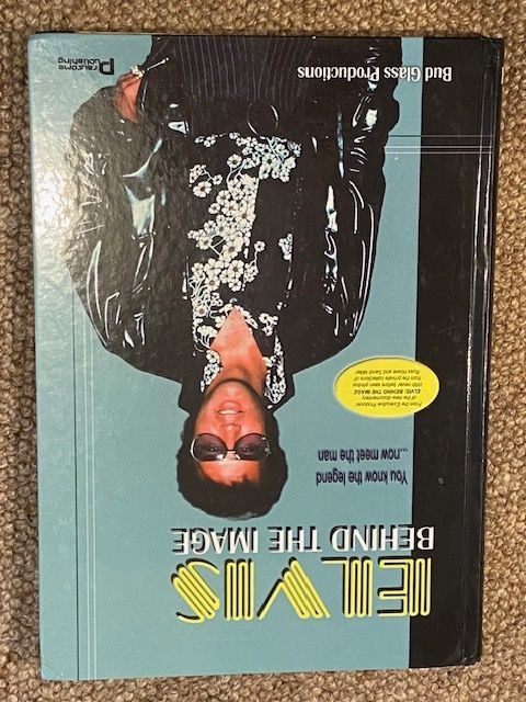 EXTREMELY RARE: Elvis Book 'Behind the Image' *NR MINT* Volume 1