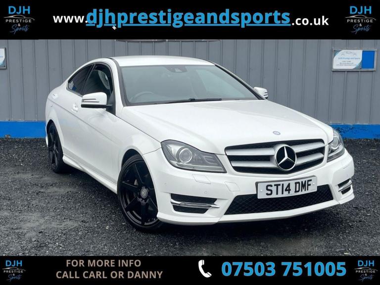 2014 Mercedes-Benz C Class 2.1 C220 CDI AMG Sport Edition G-Tronic+ Euro 5 (s/s) 2dr COUPE Diesel...