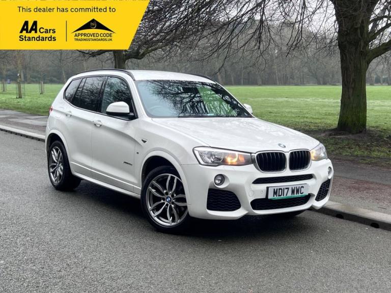 2017 17 BMW X3 2.0 20D M SPORT SUV 5DR DIESEL AUTO XDRIVE EURO 6 (S/S) (190 PS) 