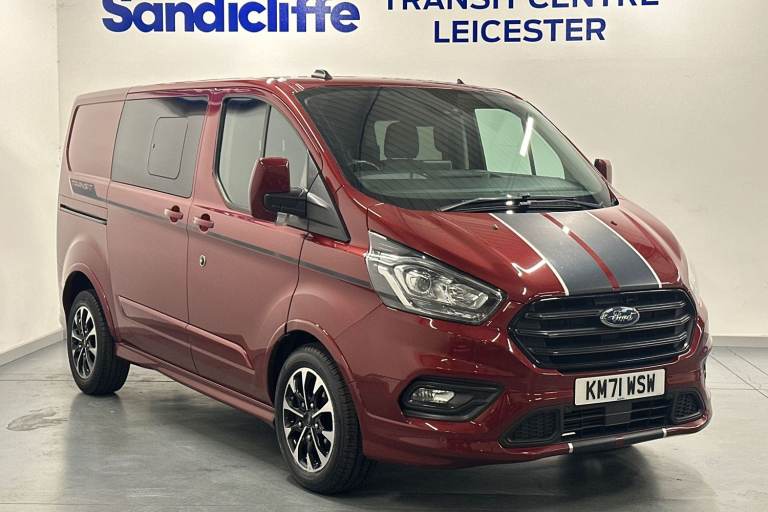 2021 Ford Transit Custom 2.0 EcoBlue 185ps Low Roof D/Cab Sport Van Auto PANEL VAN DIESEL Automatic