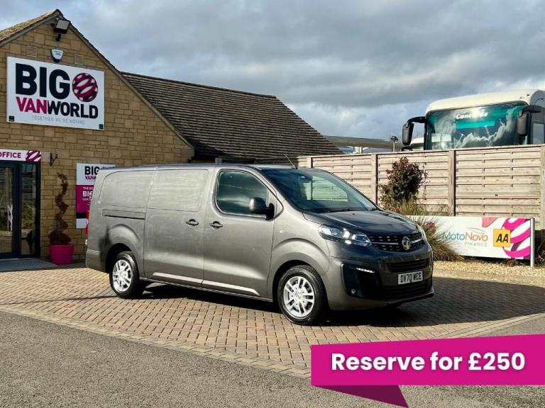 Vauxhall Vivaro 3100 TURBO D 120 L2H1 SPORTIVE LWB LOW ROOF
