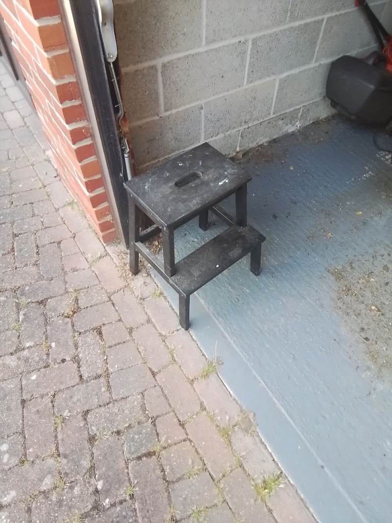 Black Ikea Steps