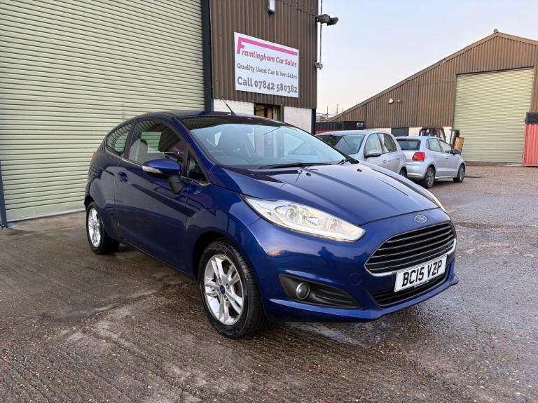 2015 Ford Fiesta 1.25 82 Zetec 3dr HATCHBACK Petrol Manual
