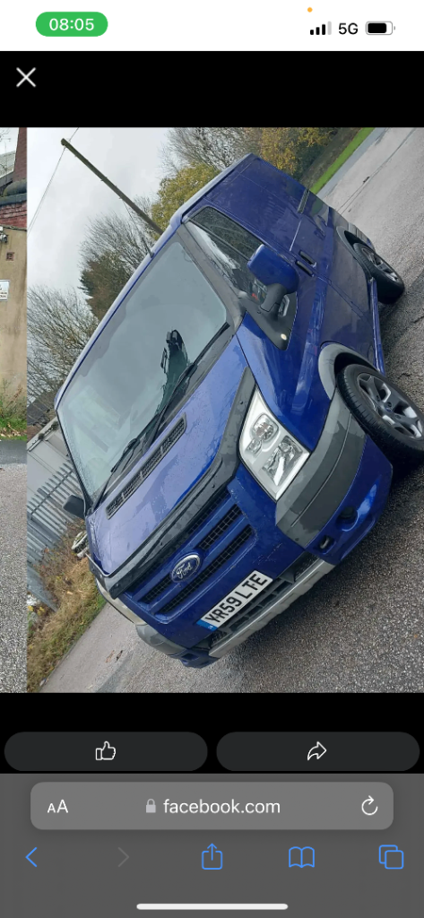 Ford transit spot van 