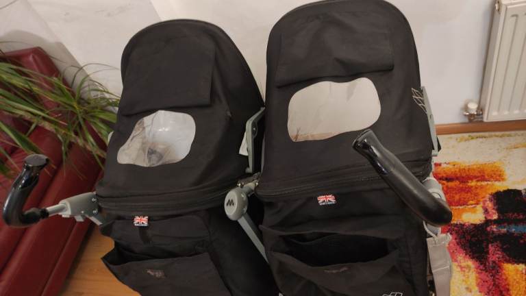 McLaren double stroller twine techno 