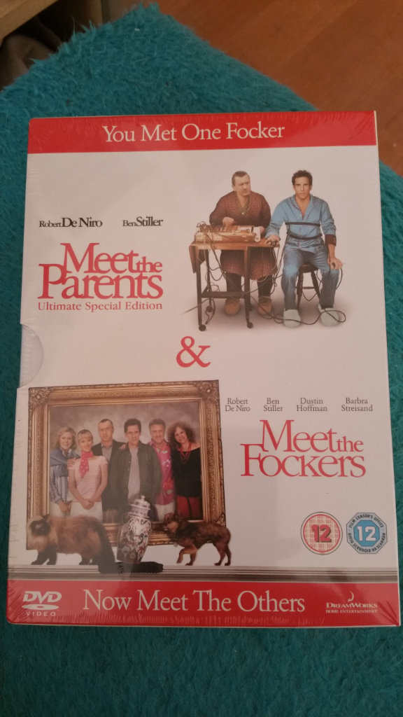 Meet the parents & meet the fockers dvd's Brand new & sealed