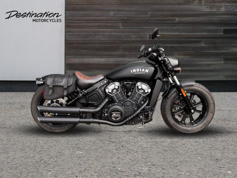 2022 Indian Motorcycle Scout BOBBER Petrol black Manual