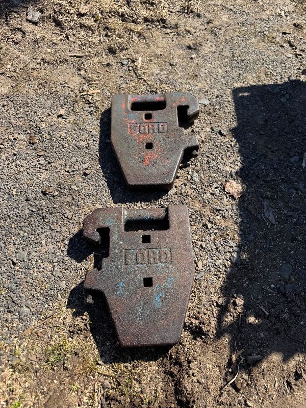 Ford tractor weights 